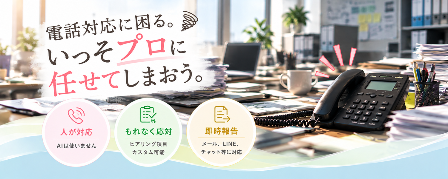 窓口受付代行