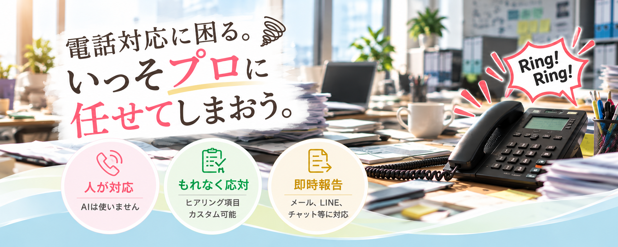 窓口受付代行